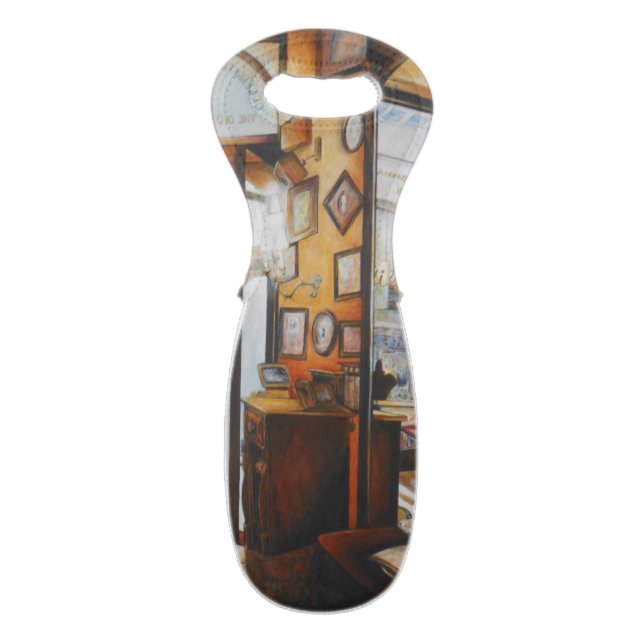 Curiosity is the Tool of the Wise Wine Bag (Front Flat)