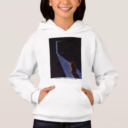 Curiosity    kids art hoodie