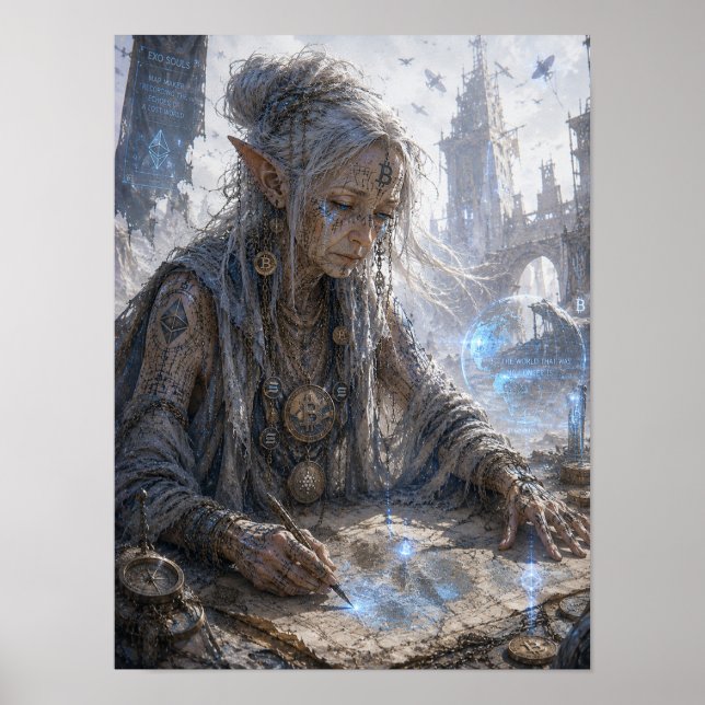 Curiosity / Map Maker / Lost World Poster (Front)