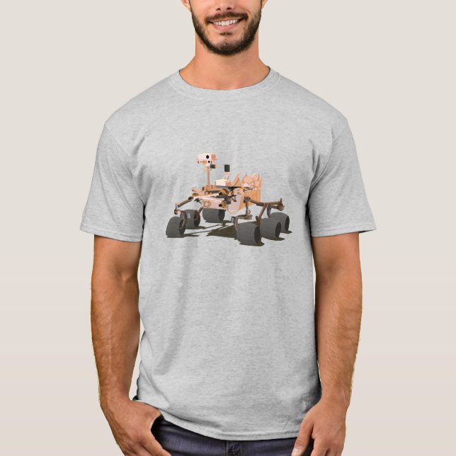 Curiosity Mars Rover T-Shirt (Front)