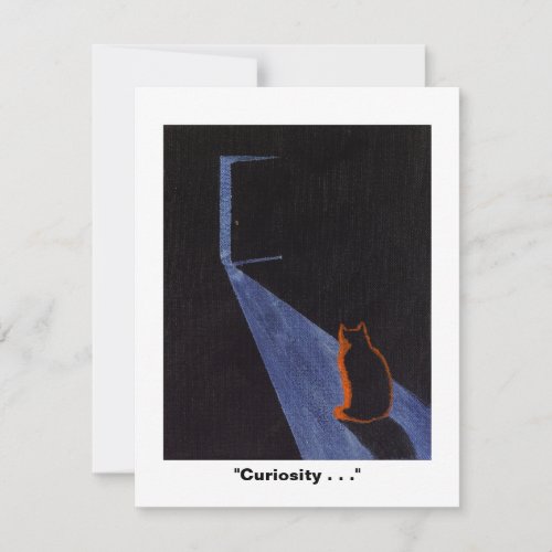 Curiosity    Note Card