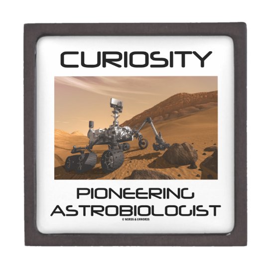 Curiosity Pioneering Astrobiologist (Mars Rover) Jewelry Box