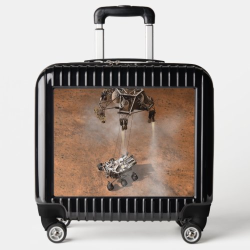 Curiosity Rover Landing On The Martian Surface Luggage