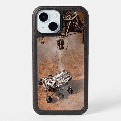 Curiosity Rover Landing On The Martian Surface iPhone 15 Case