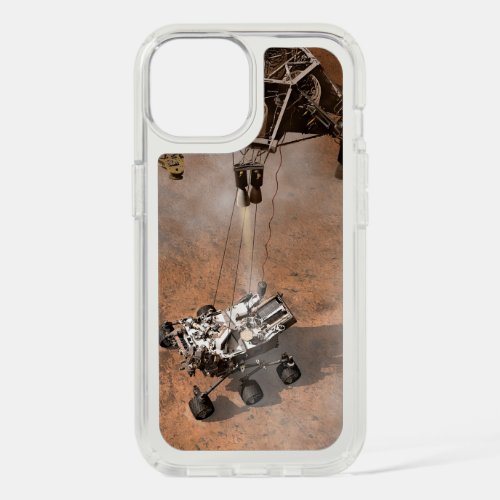 Curiosity Rover Landing On The Martian Surface iPhone 15 Case