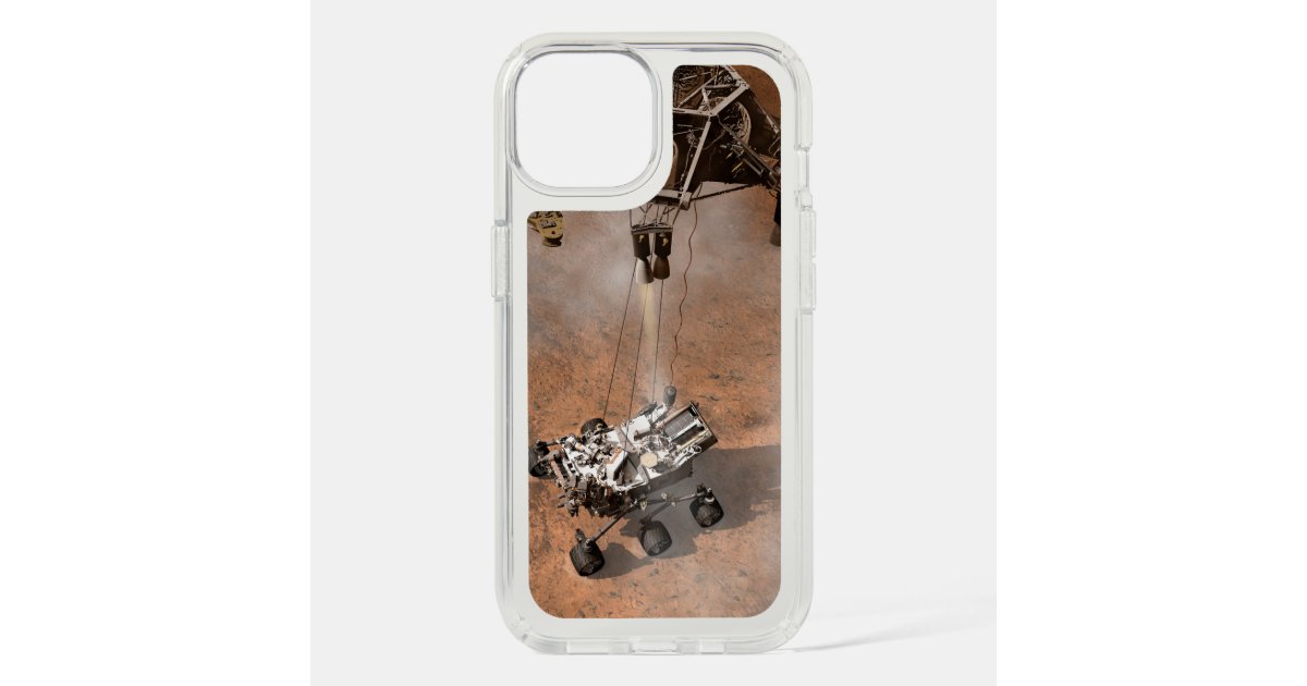 Curiosity Rover Landing On The Martian Surface. Speck iPhone Case | Zazzle