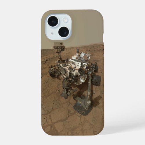 Curiosity Rover On The Surface Of Mars iPhone 15 Case