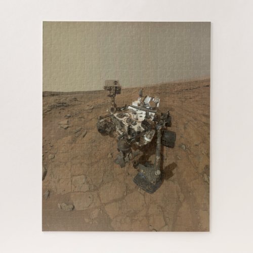 Curiosity Rover On The Surface Of Mars Jigsaw Puzzle