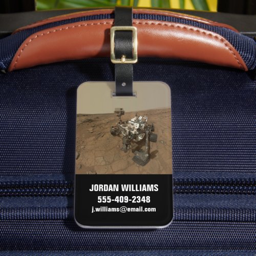 Curiosity Rover On The Surface Of Mars Luggage Tag