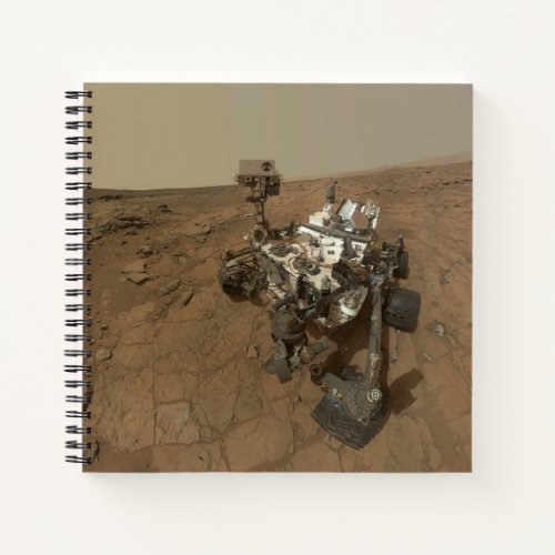 Curiosity Rover On The Surface Of Mars Notebook