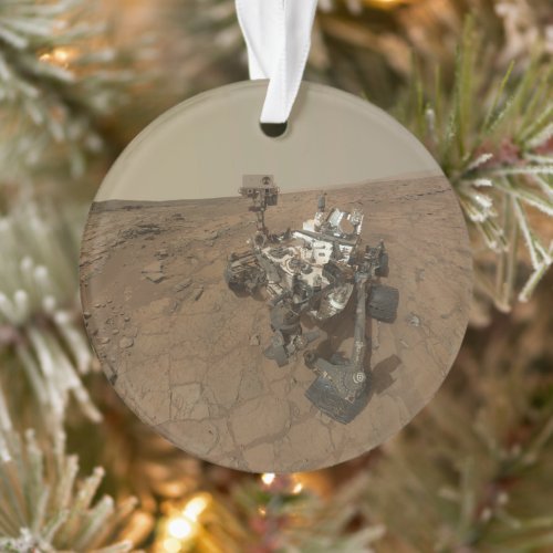 Curiosity Rover On The Surface Of Mars Ornament