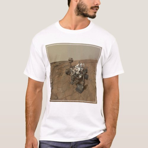 Curiosity Rover On The Surface Of Mars T_Shirt