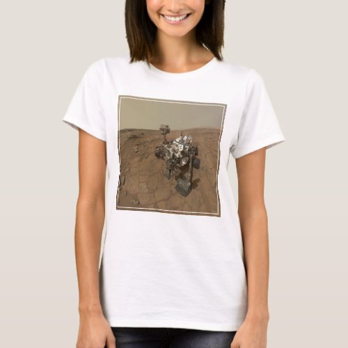 Curiosity Rover On The Surface Of Mars T_Shirt