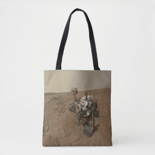 Curiosity Rover On The Surface Of Mars Tote Bag