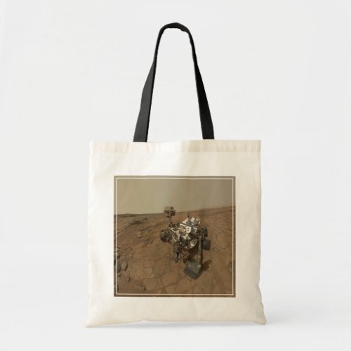 Curiosity Rover On The Surface Of Mars Tote Bag