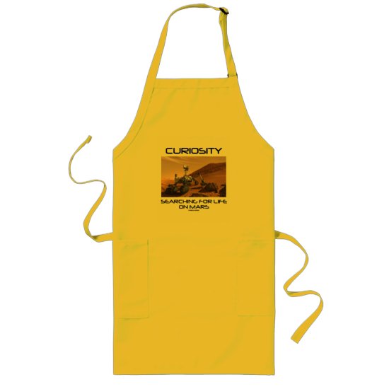 Curiosity Searching For Life On Mars (Mars Rover) Long Apron