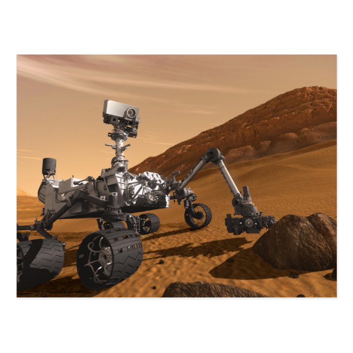Curiosity The Next Mars Rover Postcards