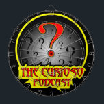 Curioso dartboard<br><div class="desc">Throw darts at your favorite podcast logo.</div>