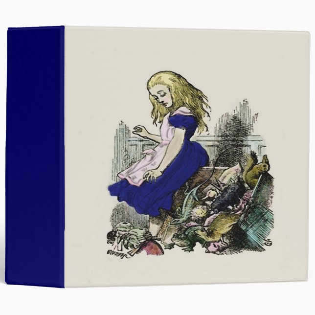 Curious Alice ~ Binder Album (Front/Spine)
