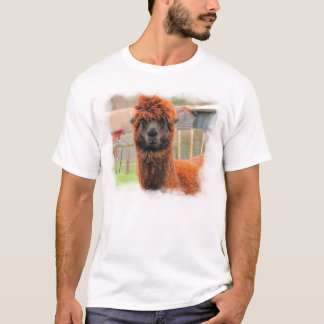 Curious Alpaca ~ T T-Shirt