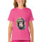 Curious and colorful chimpanzee