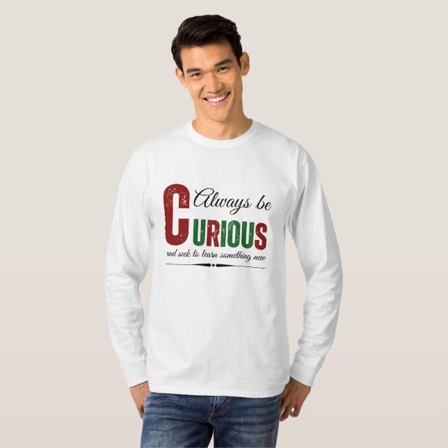 Curious B T-Shirt (Front Full)