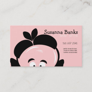 Curious Baby Babysitter Business Card