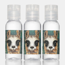 Curious Baby Llama - Cute Hand Sanitizer