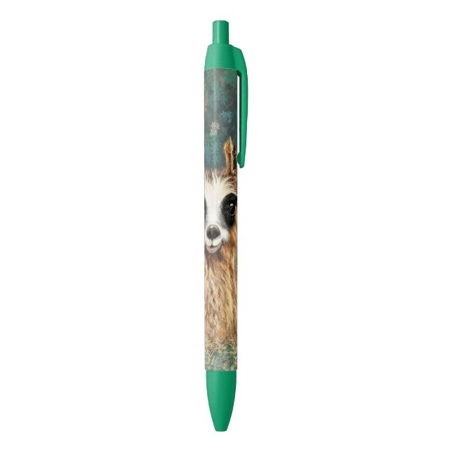 Curious Baby Llama - Cute Pen (Bottom (Vertical))
