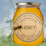 Curious Bee Editable Honey Label (Kraft)
