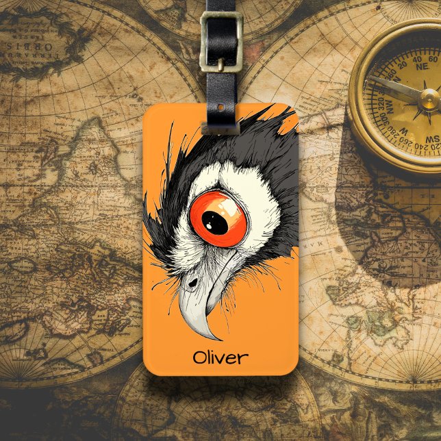 Curious Bird Luggage Tag (Creator Uploaded)