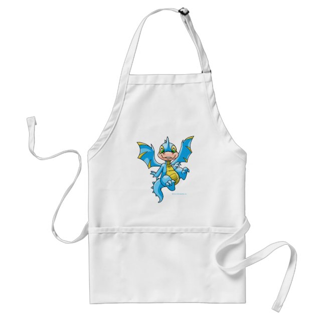 Curious blue Scorchio Adult Apron (Front)