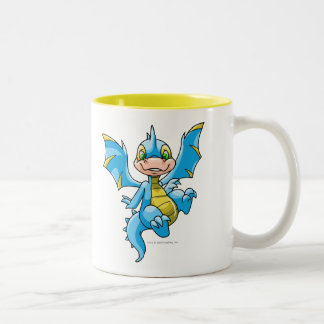 Curious blue Scorchio Two-Tone Coffee Mug
