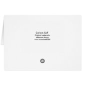 Curious Calf Cards (Back Horizontal)