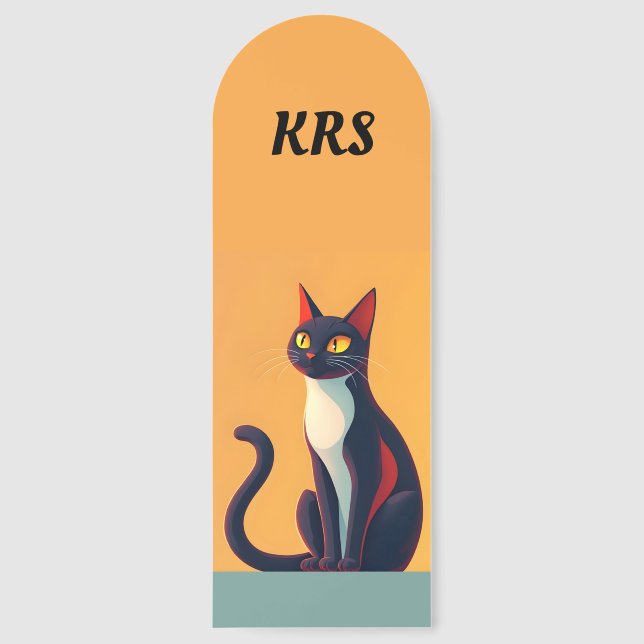 Curious Cat Bookmarks (Front)