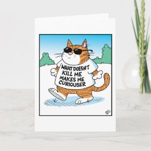 Curious Cat  Card