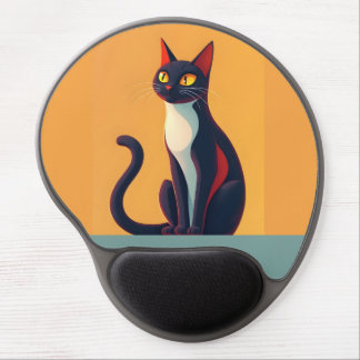 Curious Cat Gel Mouse Pad
