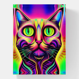 curious cat paperweight