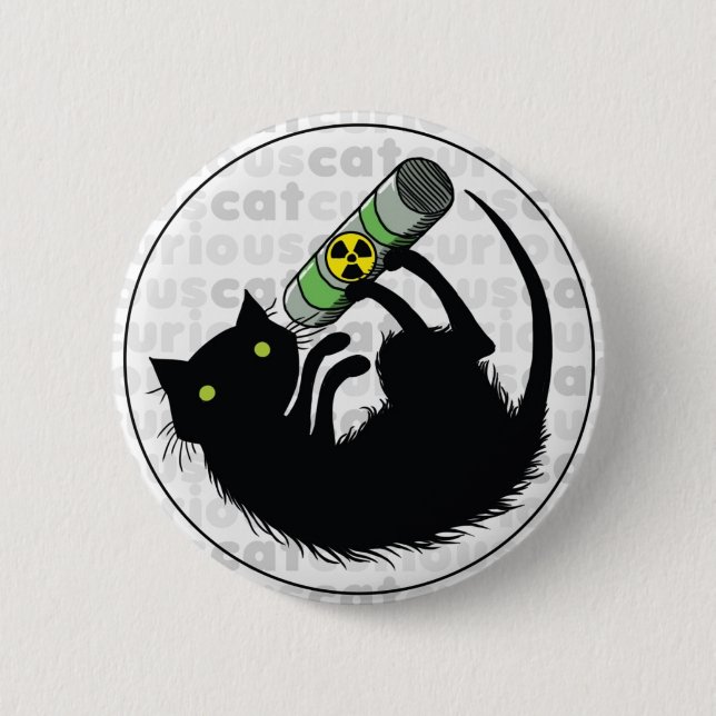 Curious Cat with Uranium Button (Front)