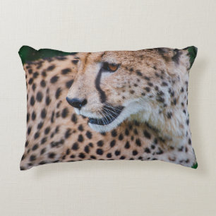 CURIOUS CHEETAH ACCENT PILLOW
