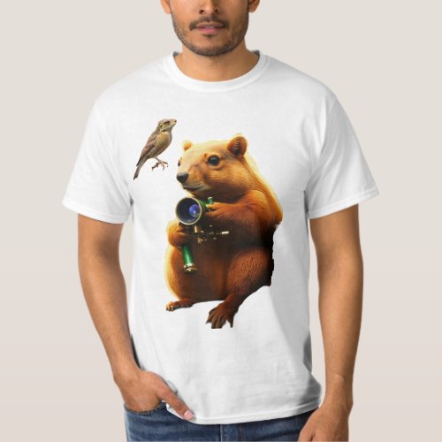 Curious Climber design  T_Shirt