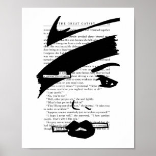 Curious Conversation (The Great Gatsby) Poster