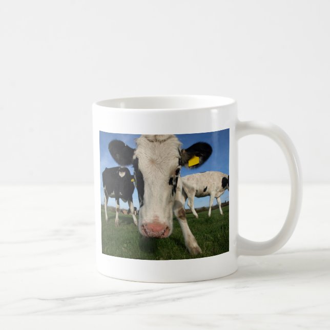 Curious Cow Coffee Mug (Right)