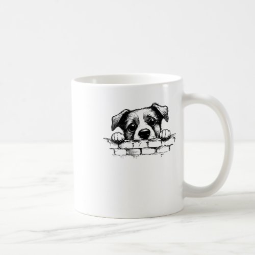 Curious Dog  Coffee Mug