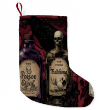 Curious Elixirs and Raven Sm. Christmas Stocking