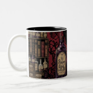 Curious Elixirs & Raven Gothic Coffee Mug 11 oz