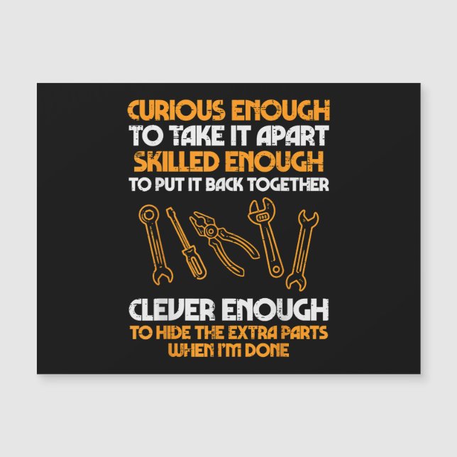 Curious Enough To Take It Apart Car Auto Garage Me (Front)