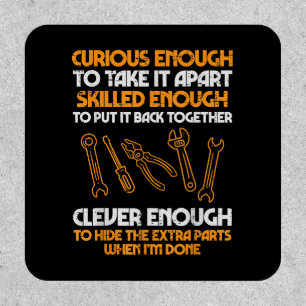 Curious Enough To Take It Apart Car Auto Garage Me Patch