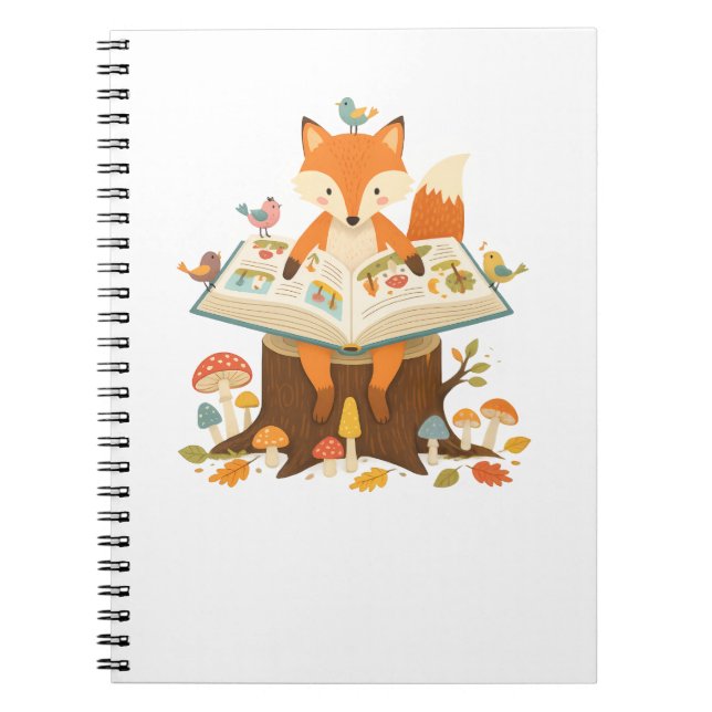 Curious Forest Reader Notebook (Front)