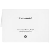 Curious Gecko Cards (Back Horizontal)